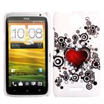 HTC ONE X Hjerte Cover